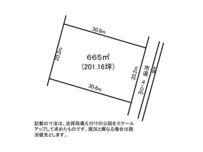 ⼀宮市千秋町加茂字上向（布袋駅）資材置場用地